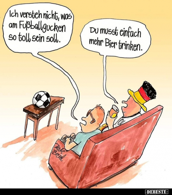 Lustige Bilder zum Thema: Fuß, Fußball