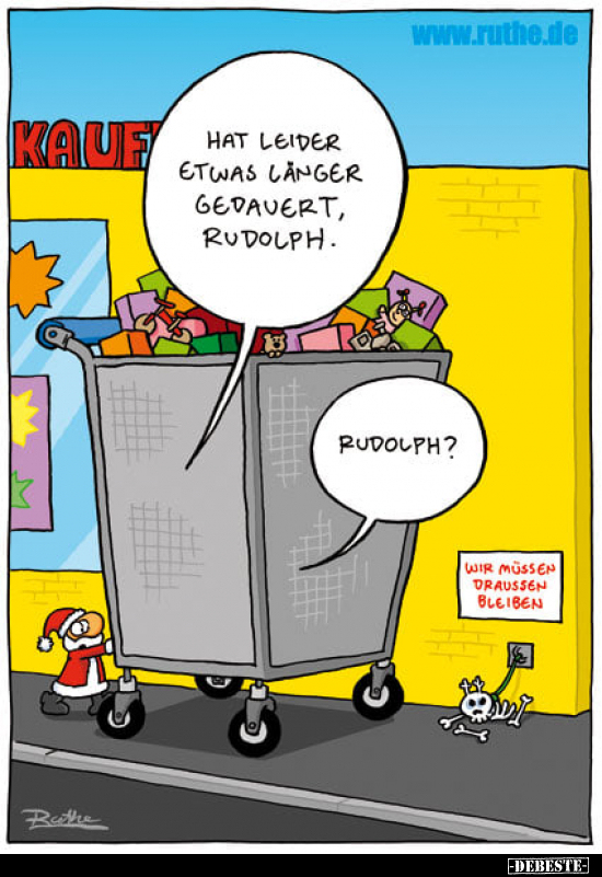 Hat leider etwas länger gedauert, Rudolph... - Lustige Bilder | DEBESTE.de