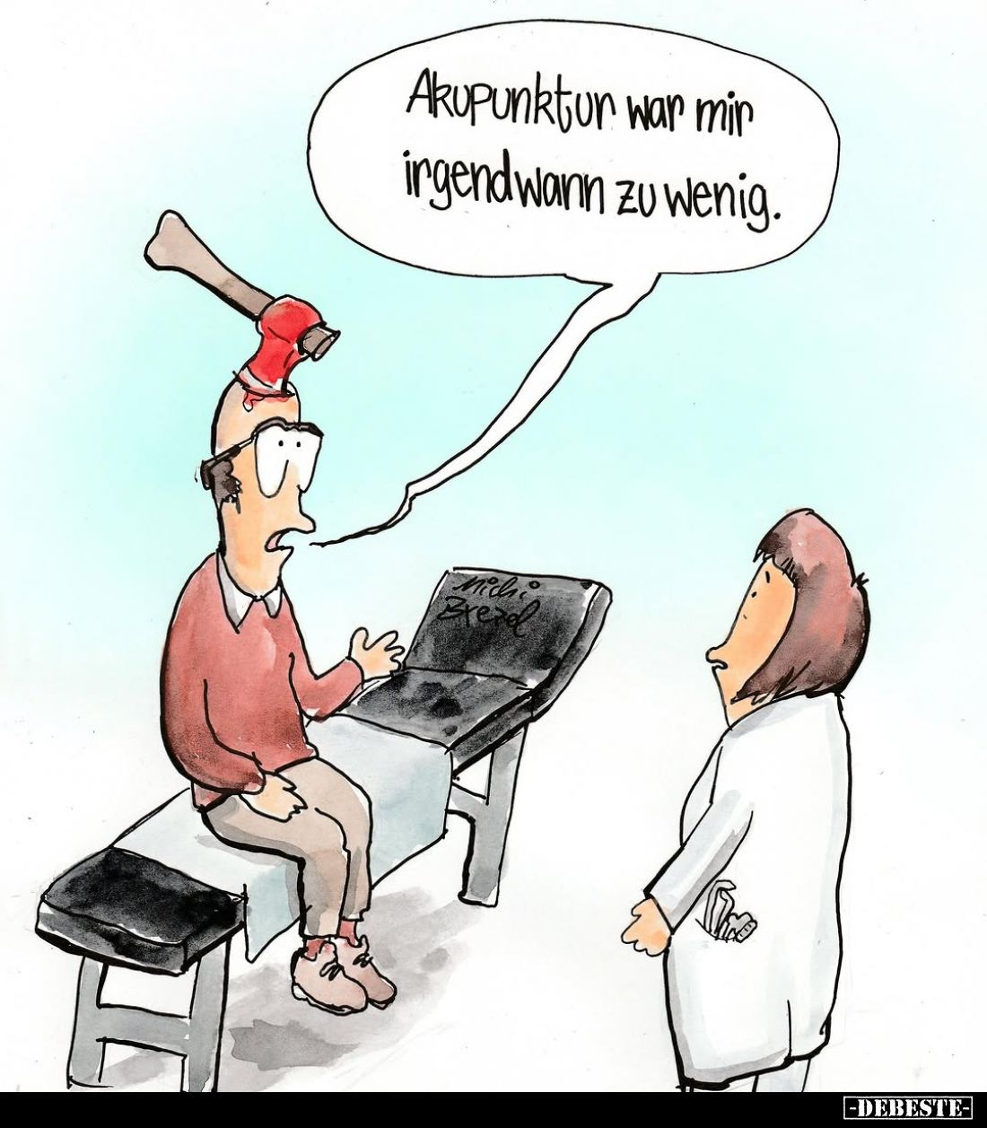 Akupunktur war mir irgendwann zu wenig.