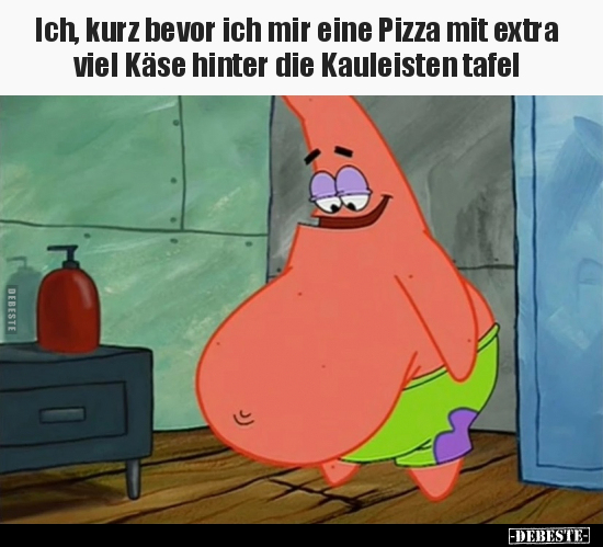 Ich, kurz bevor ich mir eine Pizza.. - Lustige Bilder | DEBESTE.de