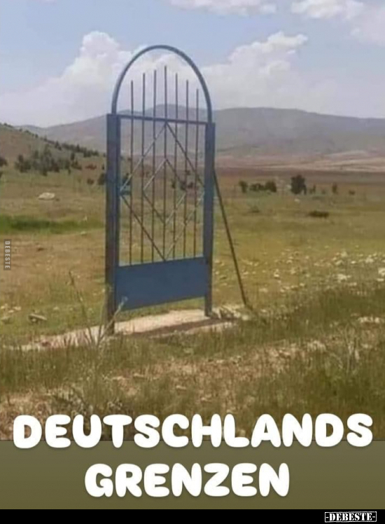 Deutschlands Grenzen... - Lustige Bilder | DEBESTE.de