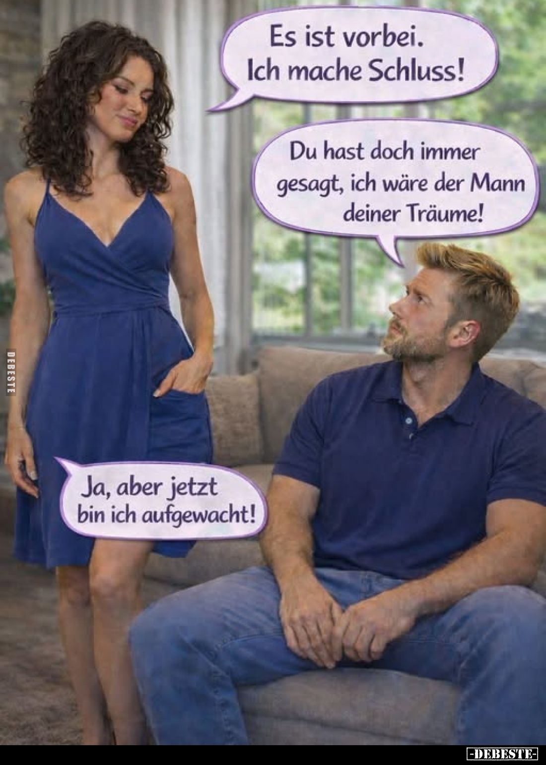 Es ist vorbei. Ich mache Schluss!.. - Lustige Bilder | DEBESTE.de