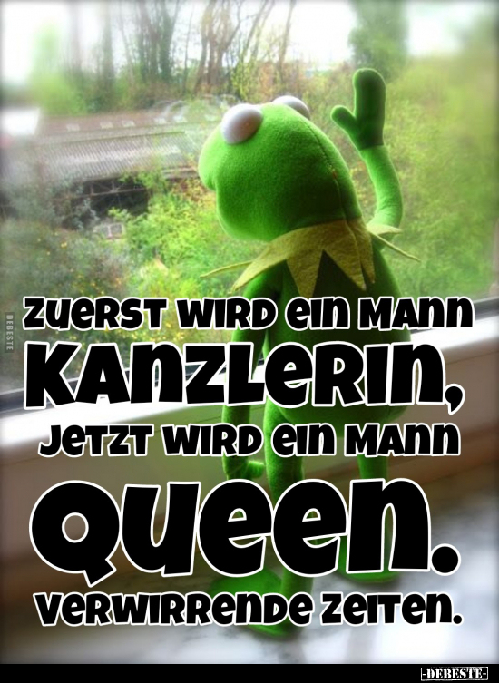 Zuerst wird ein Mann Kanzlerin, jetzt wird ein Mann Queen... - Lustige Bilder | DEBESTE.de
