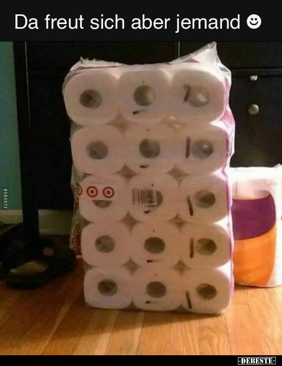 Da freut sich aber jemand..