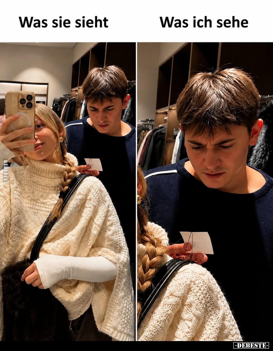 Was sie sieht - Was ich sehe.. - Lustige Bilder | DEBESTE.de
