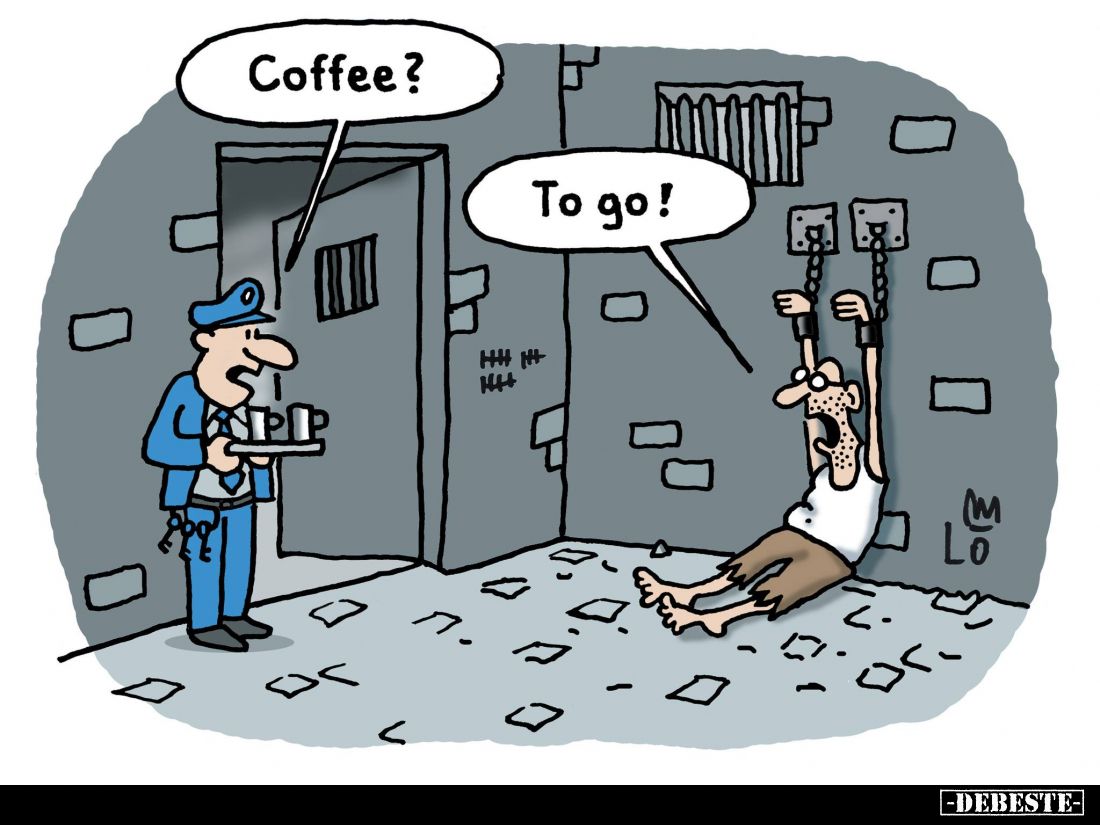 Coffee? -
To go!