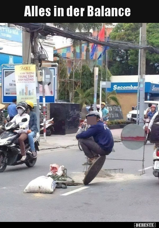 Alles in der Balance..
