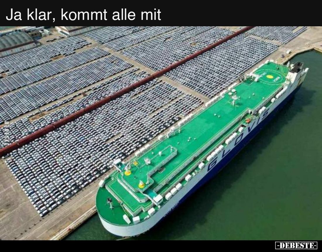 Ja klar, kommt alle mit..