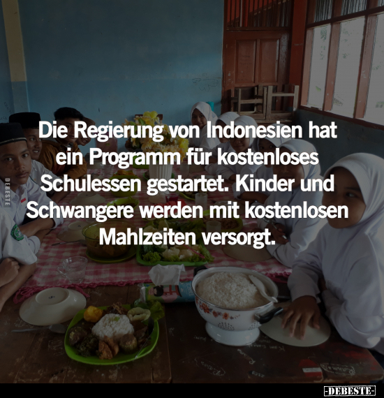 Die Regierung von Indonesien hat ein Programm.. - Lustige Bilder | DEBESTE.de