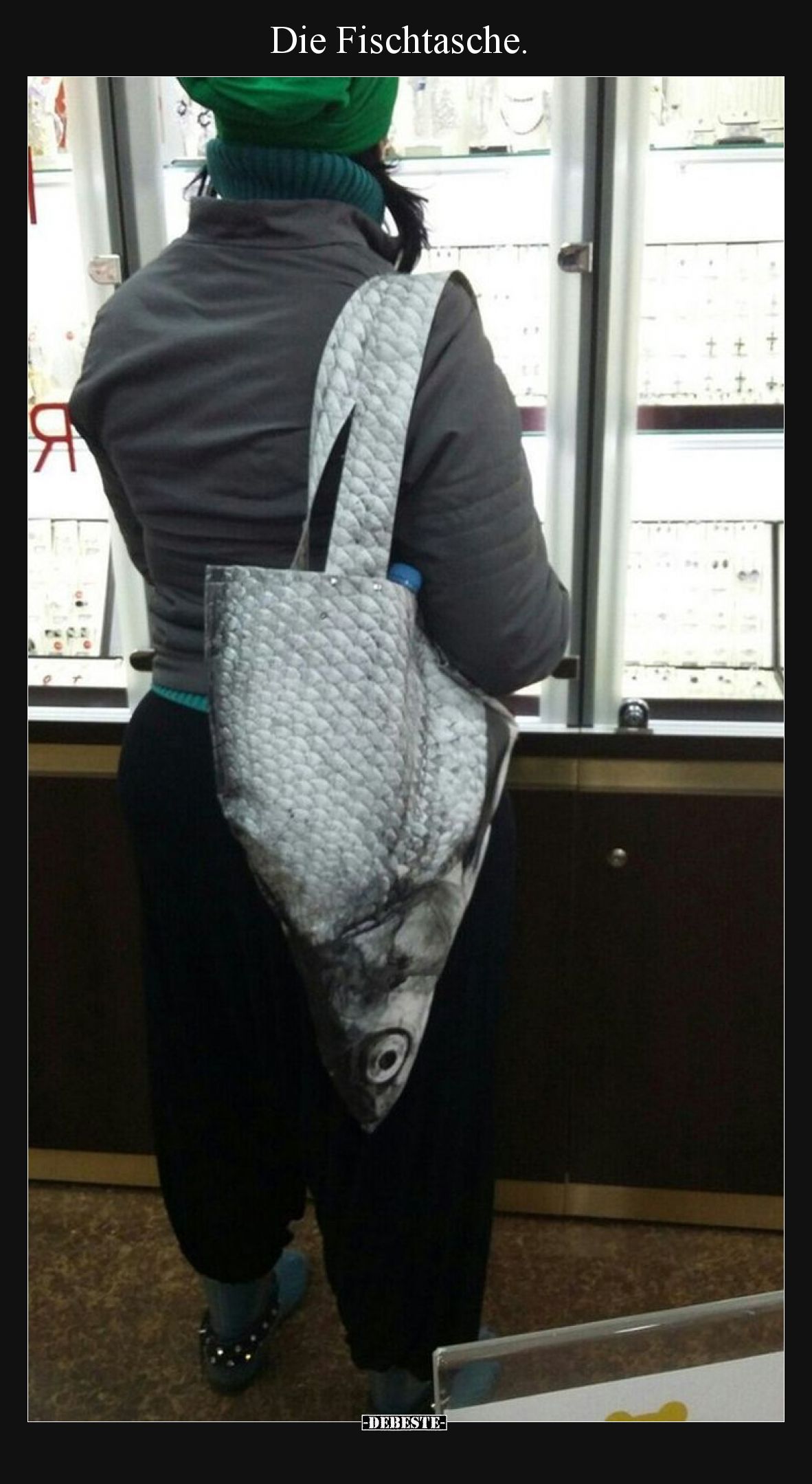 Die Fischtasche... - Lustige Bilder | DEBESTE.de