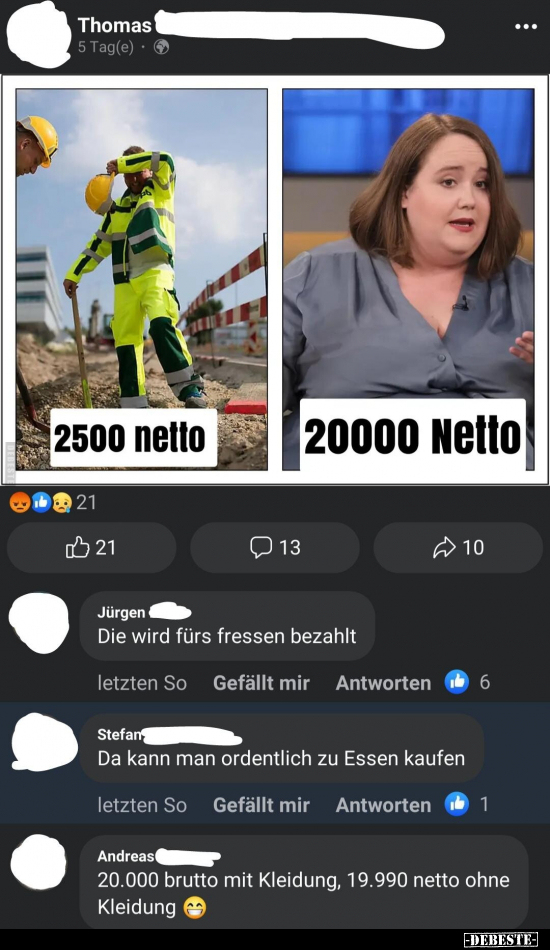 2500 netto - 20000 netto.. - Lustige Bilder | DEBESTE.de
