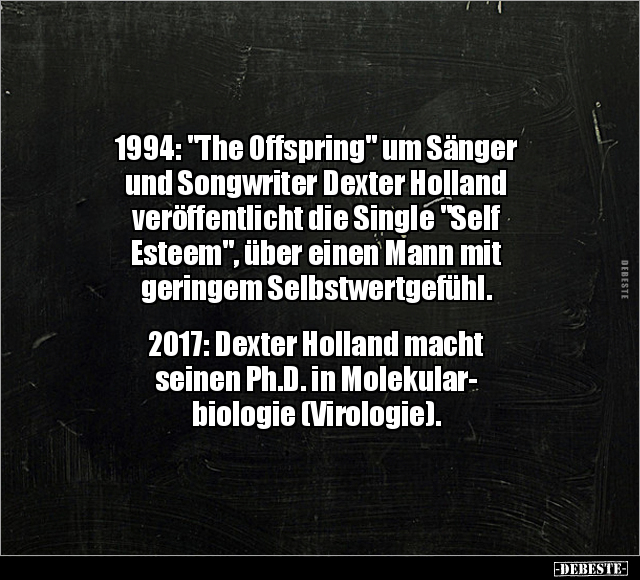 1994: "The Offspring" um Sänger und Songwriter Dexter.. - Lustige Bilder | DEBESTE.de