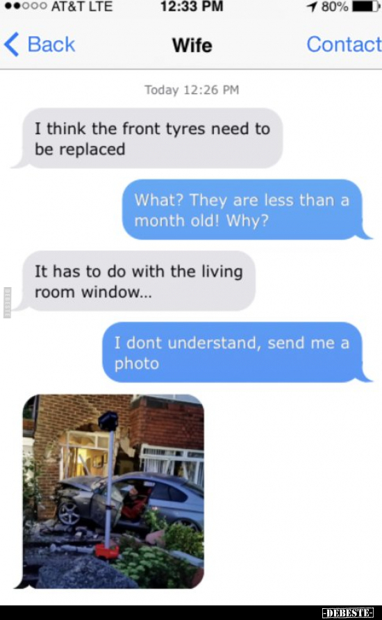 I think the front tyres need to be replaced