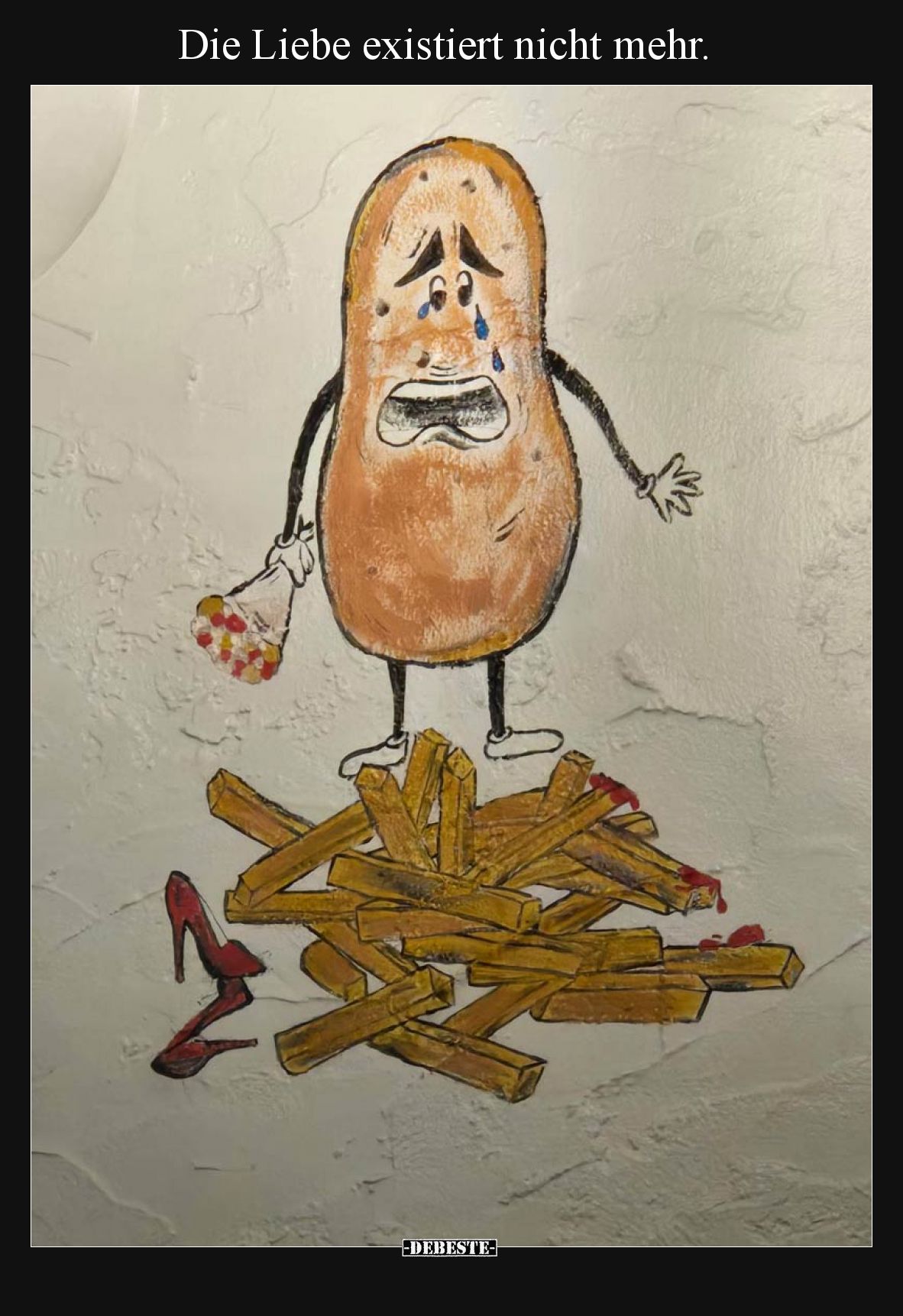 Die Liebe existiert nicht mehr.