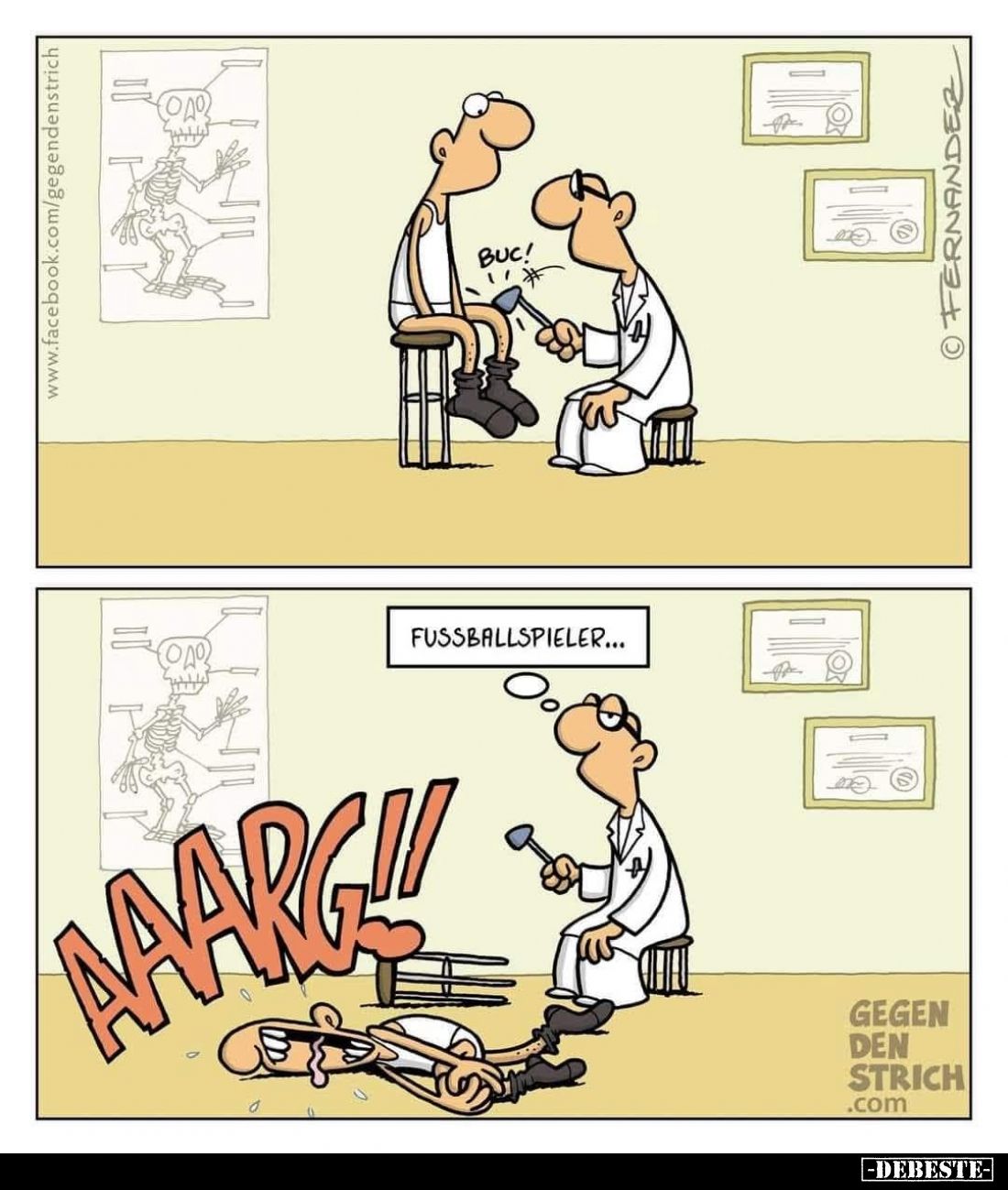 Fußballspieler.