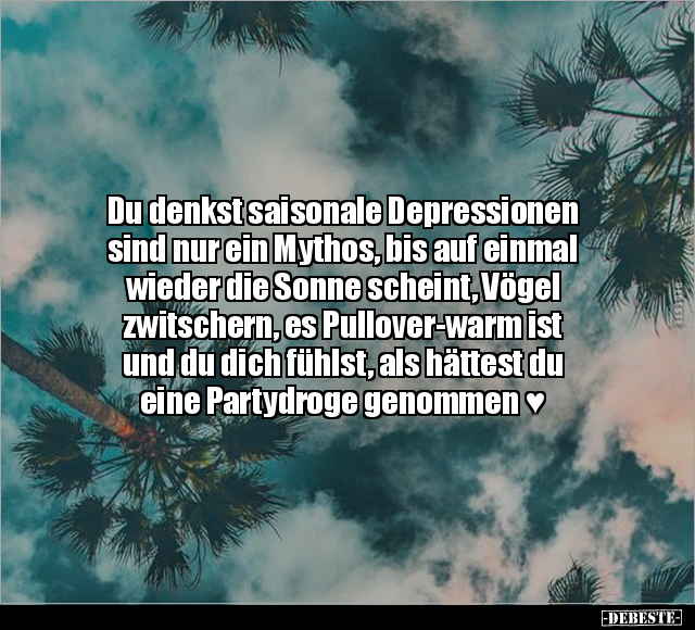 Du denkst saisonale Depressionen sind nur ein Mythos.. - Lustige Bilder | DEBESTE.de