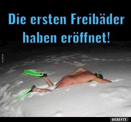 Die ersten Freibäder haben eröffnet!