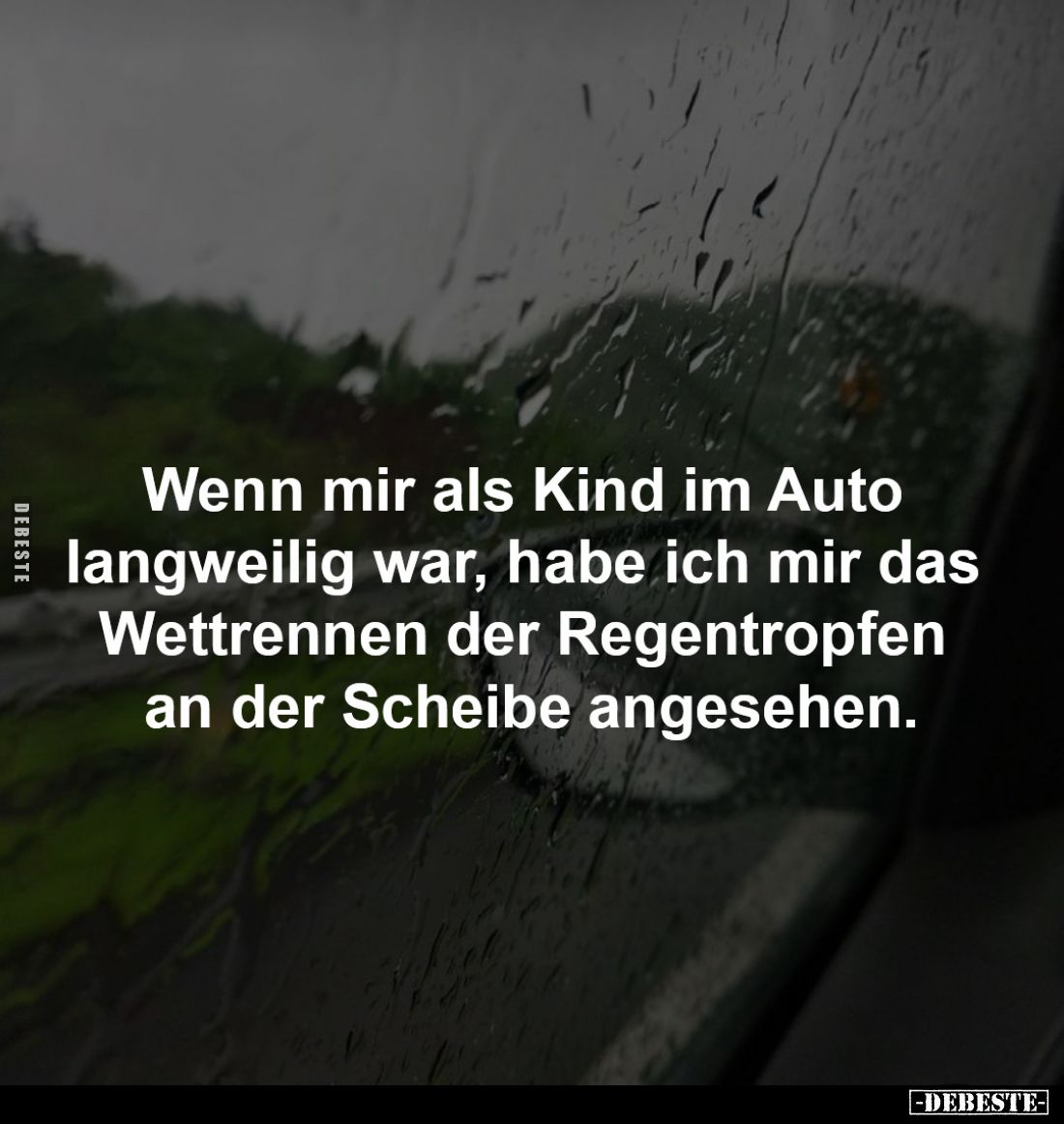 Wenn mir als Kind im Auto langweilig war.... - Lustige Bilder | DEBESTE.de