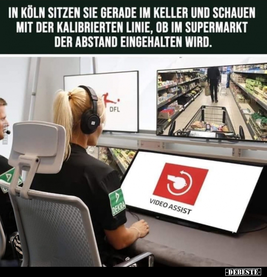 In Köln sitzen Sie gerade im Keller und schauen mit der..