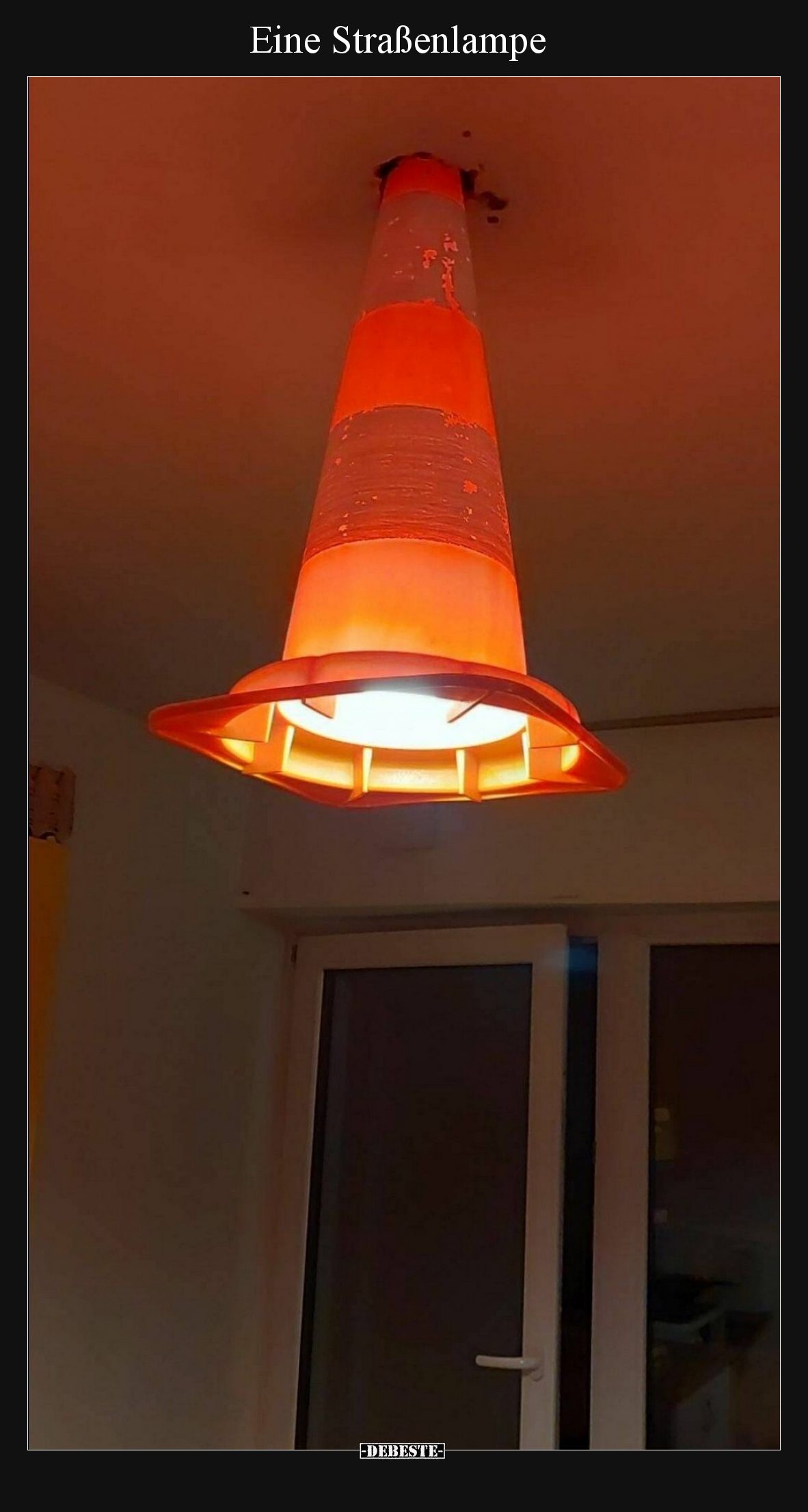 Eine Straßenlampe