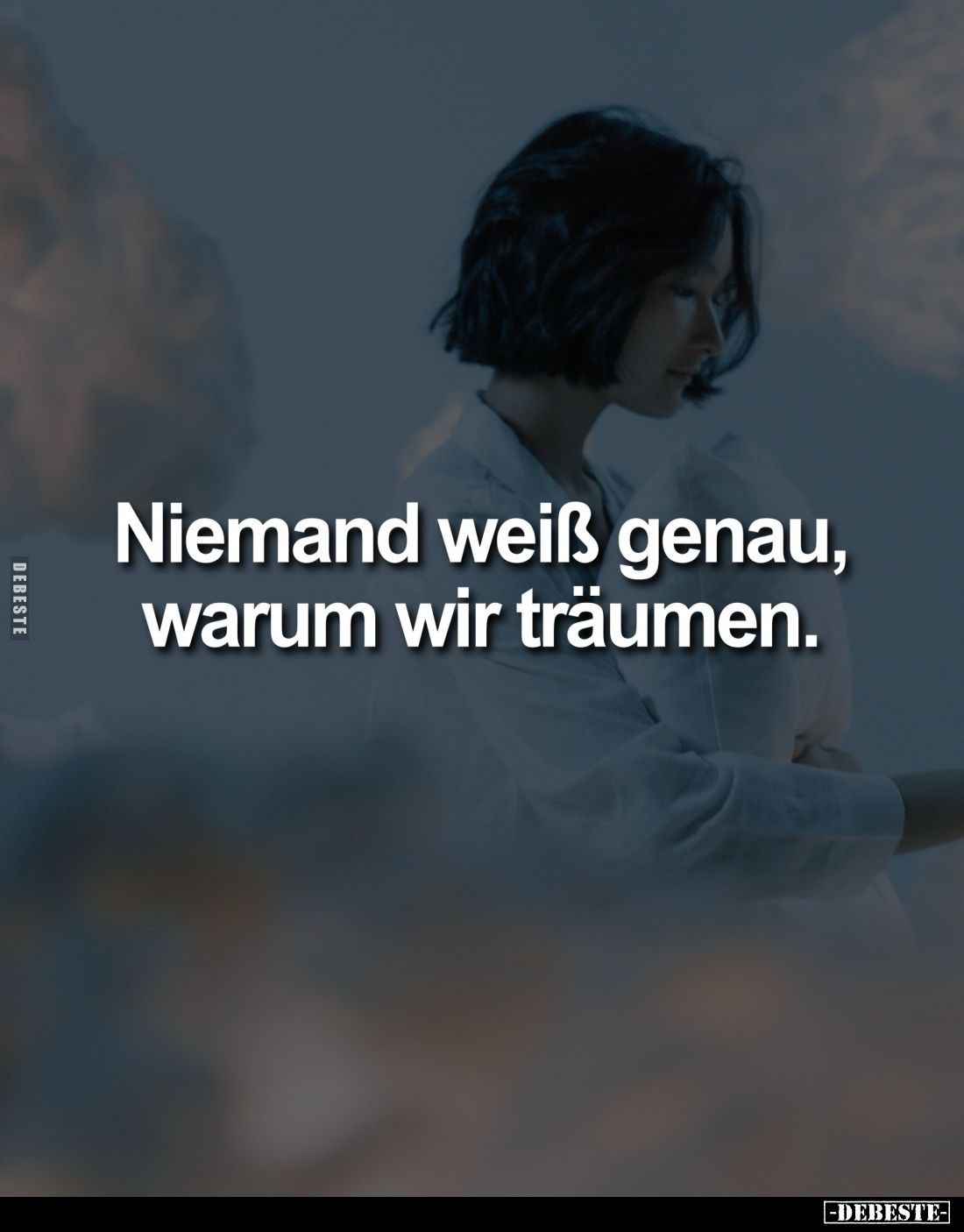 Niemand weiß genau,
warum wir träumen.