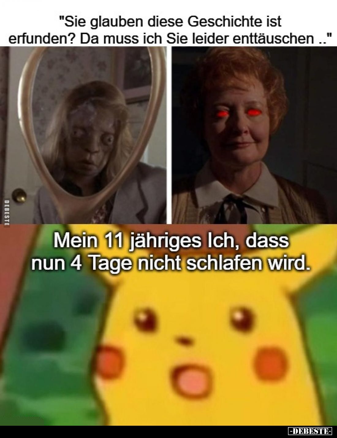 "Sie glauben diese Geschichte ist erfunden? Da muss ich Sie leider enttäuschen .."

Mein 11-jähriges Ich, dass nu...