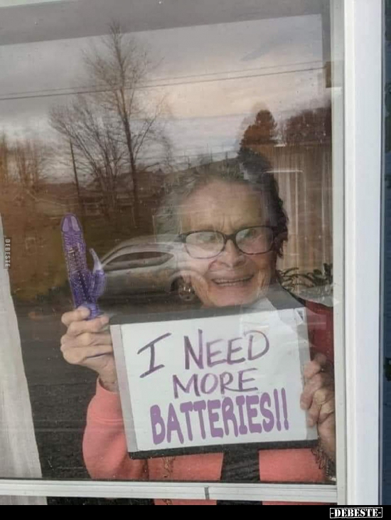 Brauche Batterien..