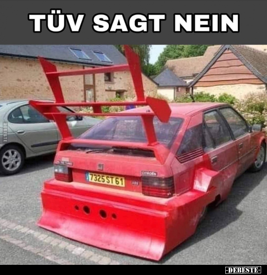 Tüv sagt Nein..