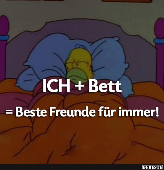 Ich + Bett - Lustige Bilder | DEBESTE.de