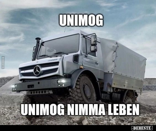 Unimog
-
Unimog nimma leben