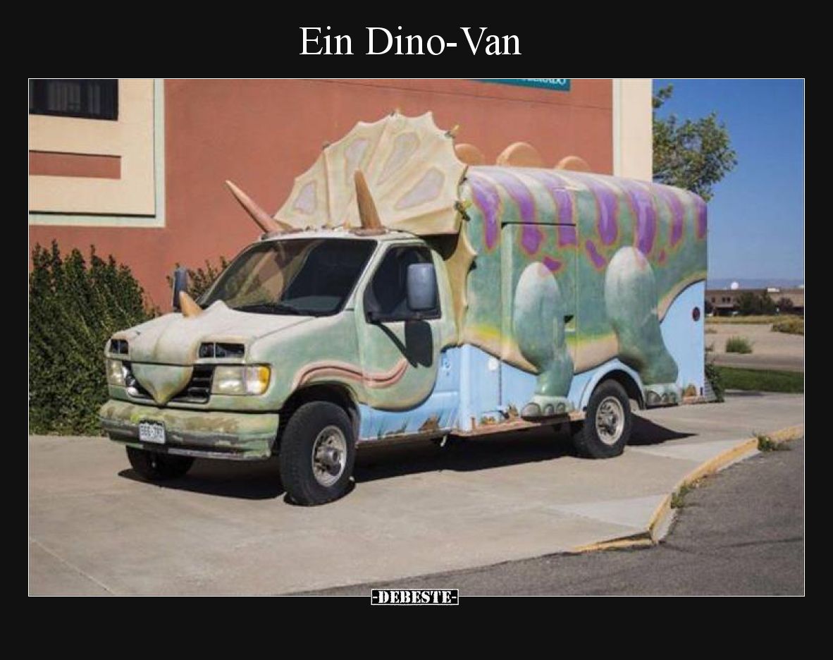 Ein Dino-Van