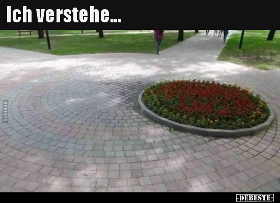 Ich verstehe...