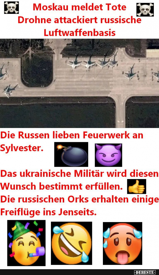 Putin und die Sylvesterüberraschung für die russische Armee - Lustige Bilder | DEBESTE.de