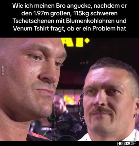 Wie ich meinen Bro angucke, nachdem er den 1.97m großen.. - Lustige Bilder | DEBESTE.de