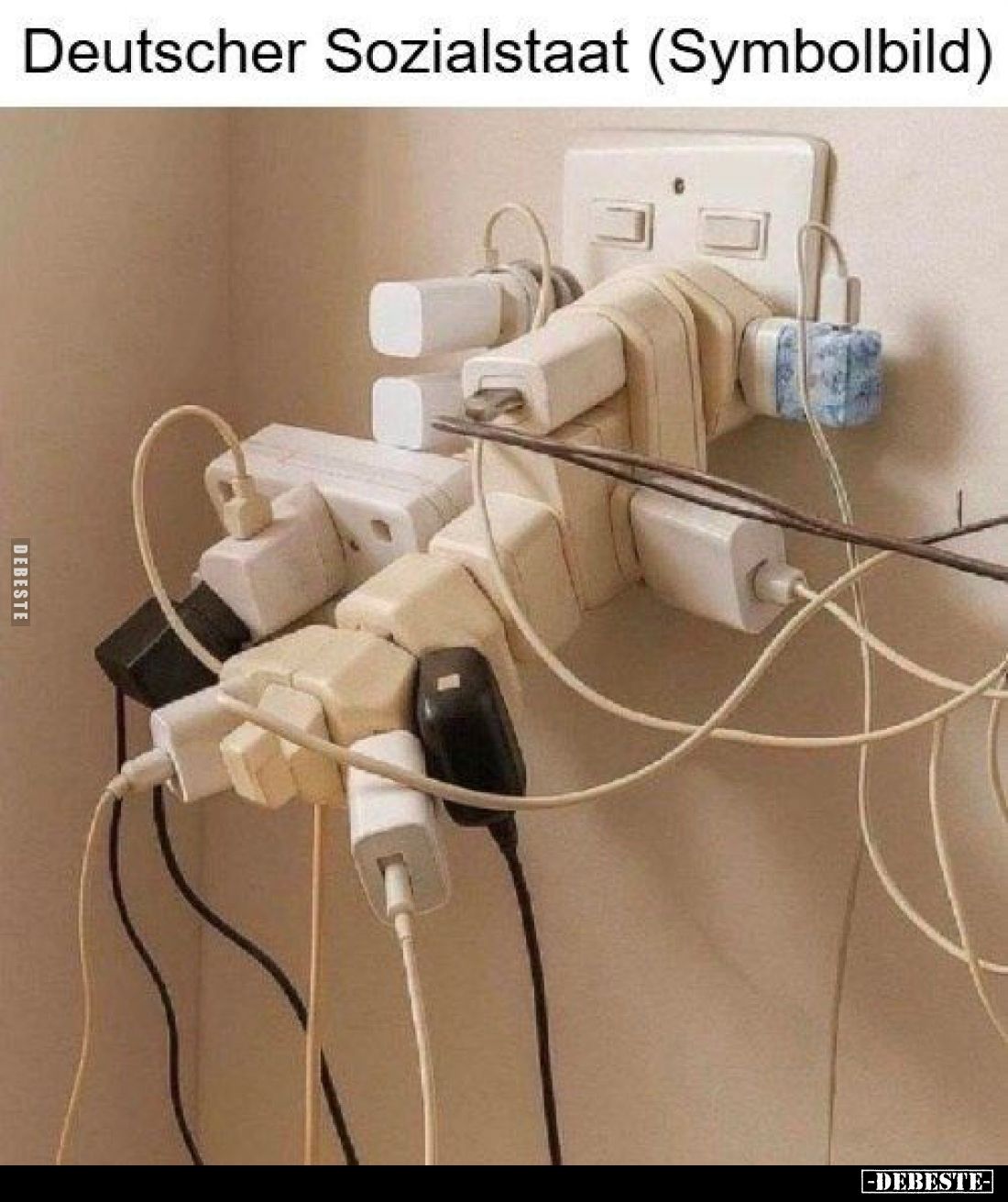Deutscher Sozialstaat (Symbolbild)... - Lustige Bilder | DEBESTE.de