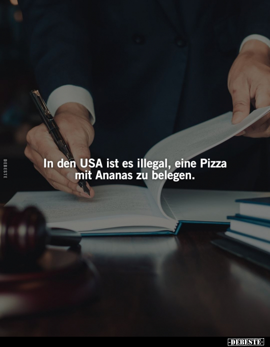 In den USA ist es illegal.. - Lustige Bilder | DEBESTE.de