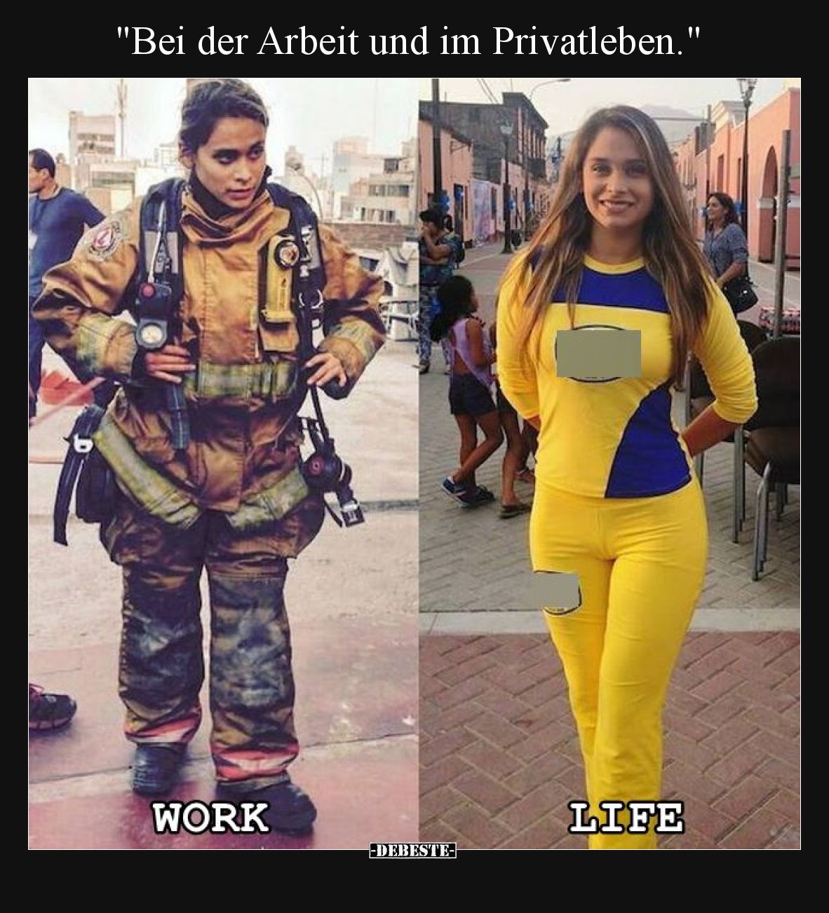 Bei der Arbeit und im Privatleben