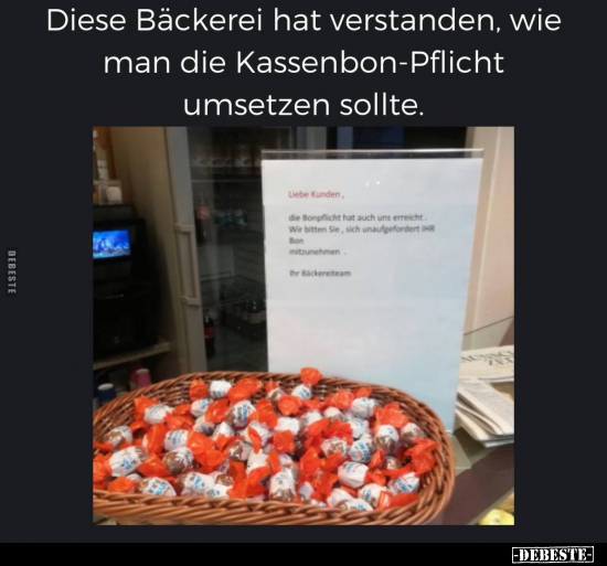 Diese Bäckerei hat verstanden, wie man die.. - Lustige Bilder | DEBESTE.de