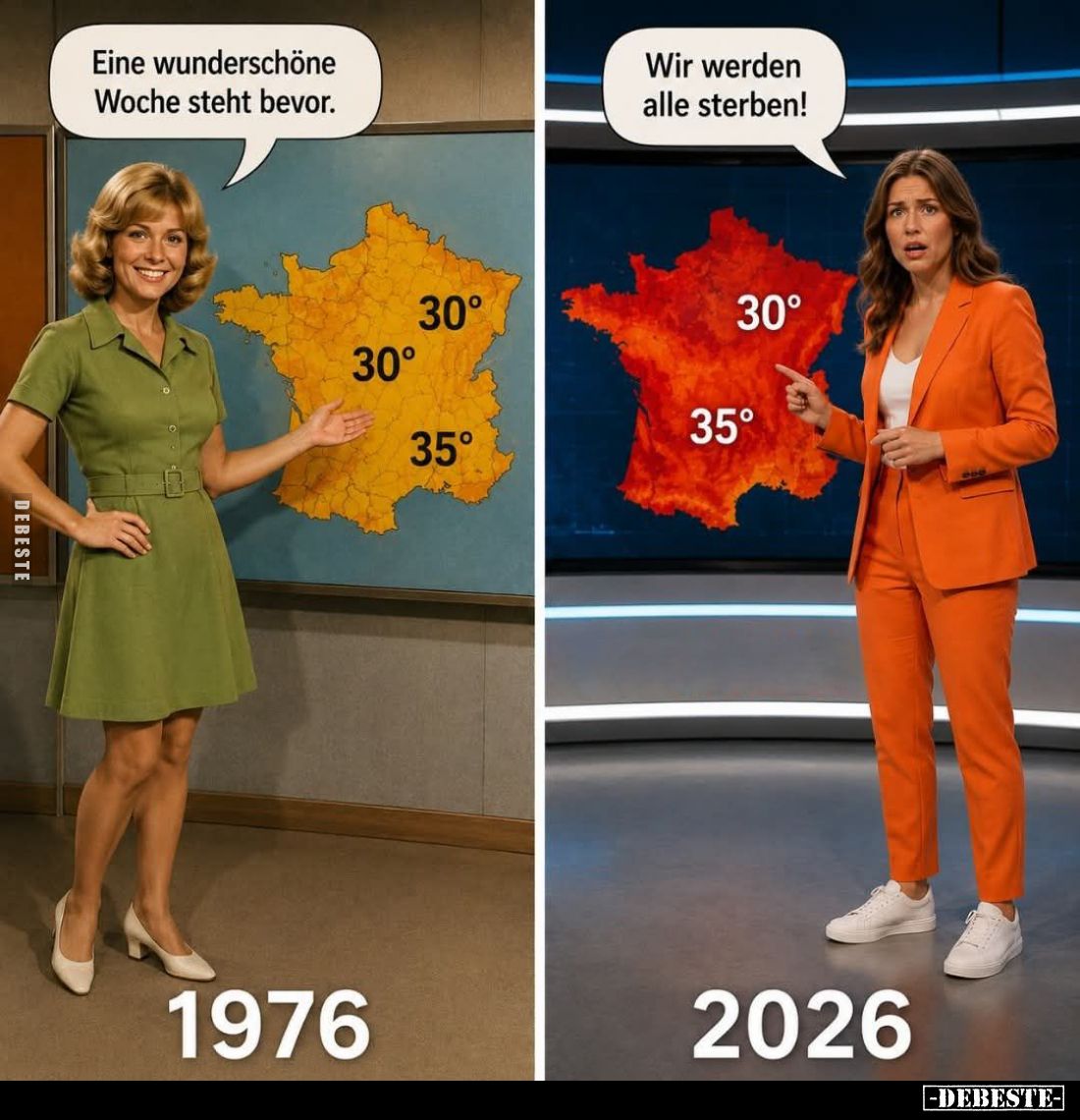 Eine wunderschöne Woche steht bevor. -
Wir werden alle sterben!