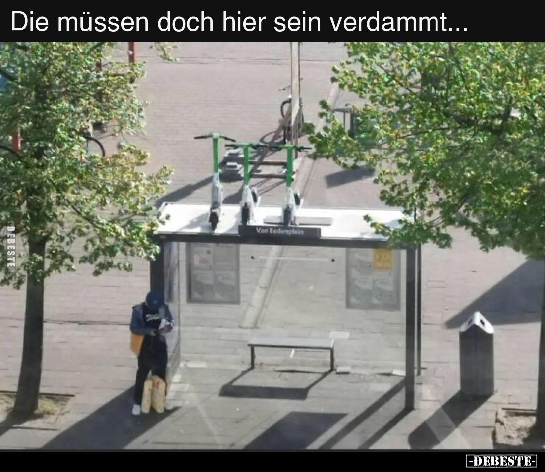 Die müssen doch hier sein verdammt...