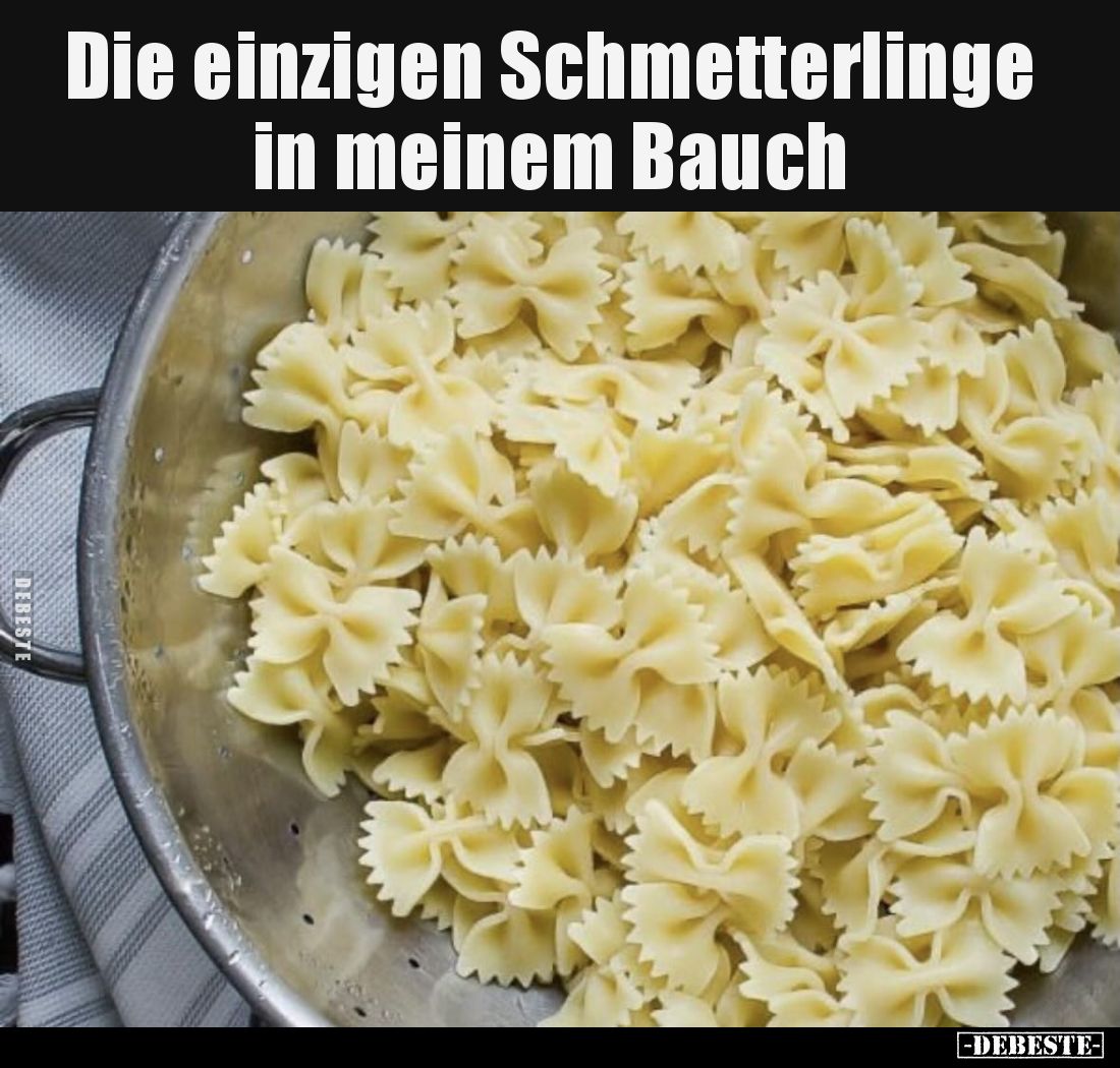 Die einzigen Schmetterlinge in meinem Bauch