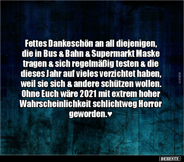 Fettes Dankeschön an all diejenigen, die in Bus & Bahn &.. - Lustige Bilder | DEBESTE.de
