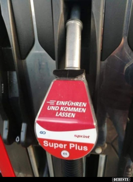 Einführen und kommen lassen...