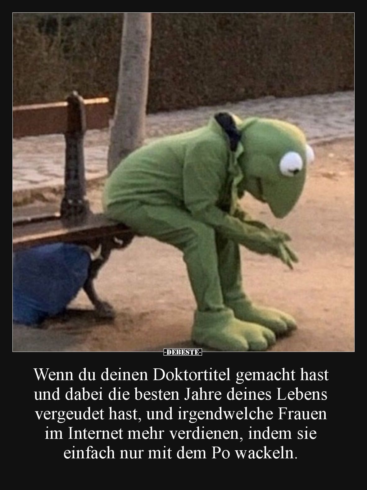 Wenn du deinen Doktortitel gemacht hast und dabei die.. - Lustige Bilder | DEBESTE.de