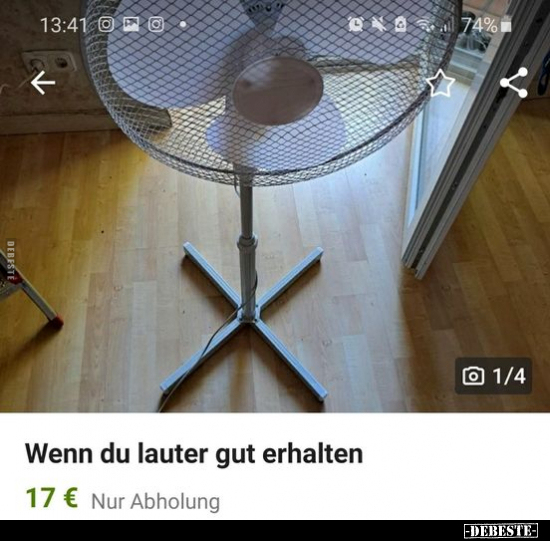 Wenn du lauter gut erhalten