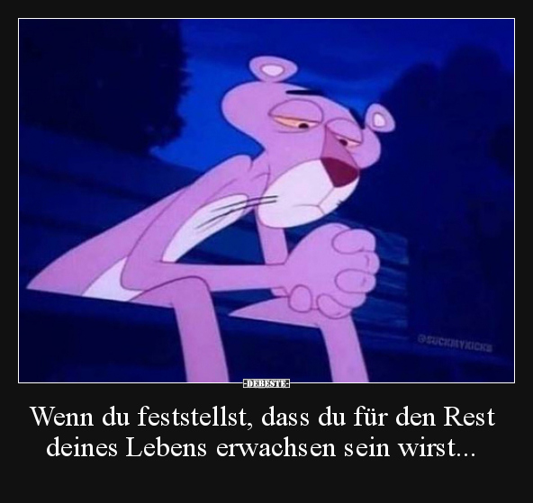 Wenn du feststellst, dass du für den Rest deines Lebens.. - Lustige Bilder | DEBESTE.de