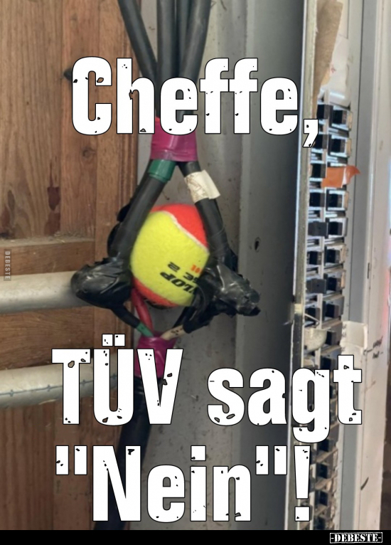 Cheffe, TÜV sagt "Nein"!.. - Lustige Bilder | DEBESTE.de