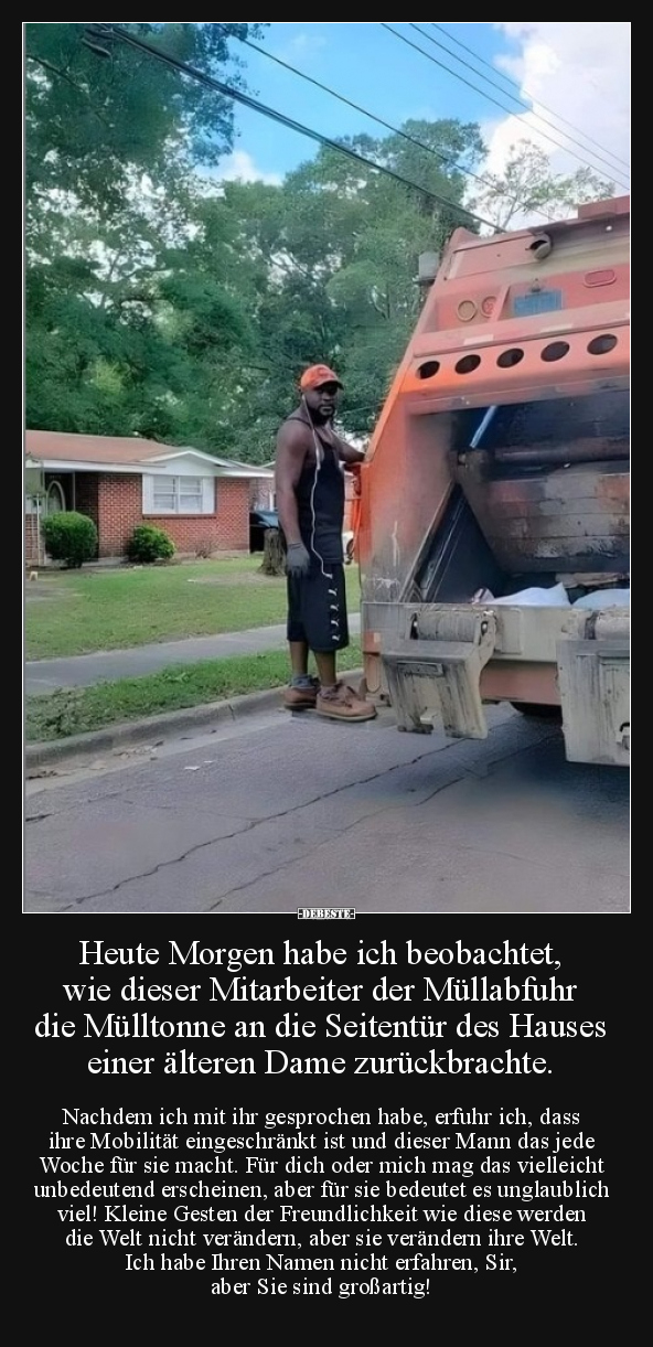 Heute Morgen habe ich beobachtet.. - Lustige Bilder | DEBESTE.de