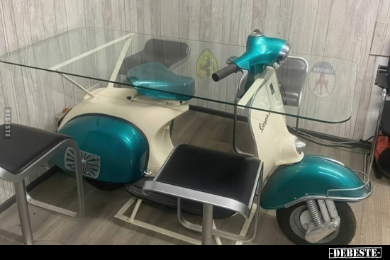 Vespa, Design, Möbel