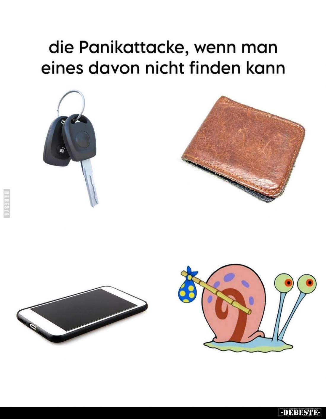 Die Panikattacke, wenn man eines davon nicht finden kann.. - Lustige Bilder | DEBESTE.de